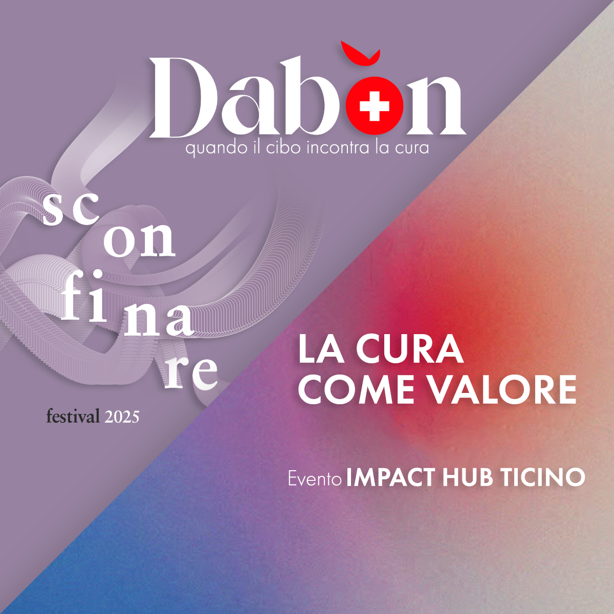 Due sponsorizzazioni, una visione: quando il cibo incontra la cura