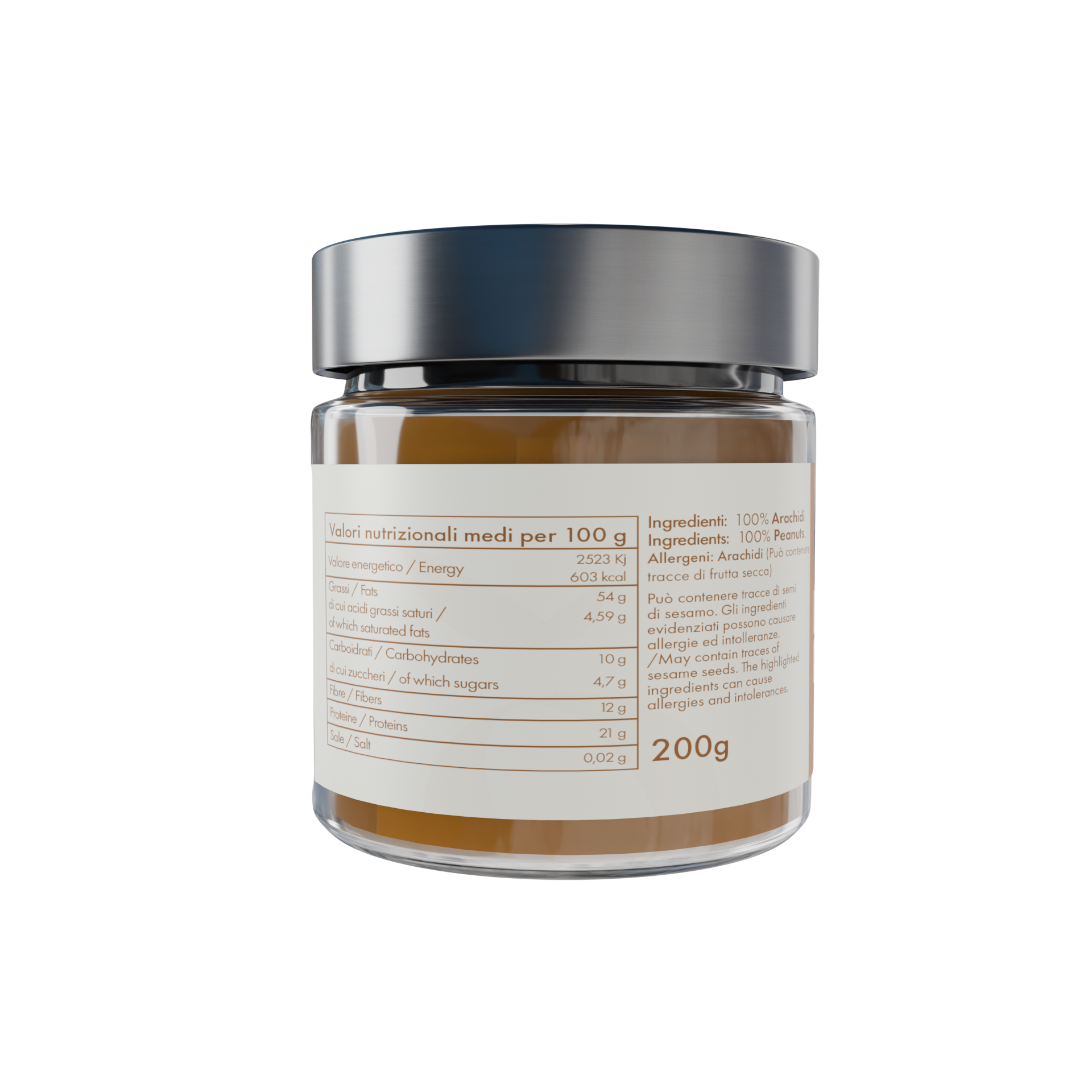 Burro di Arachidi Crunchy